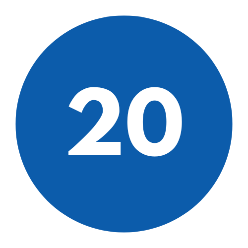 the number 20